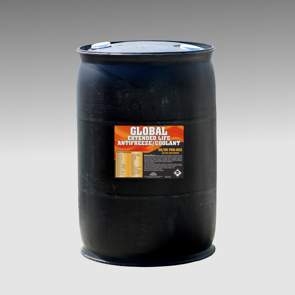 Global Extended Life 50/50 Premix - 205 Litre