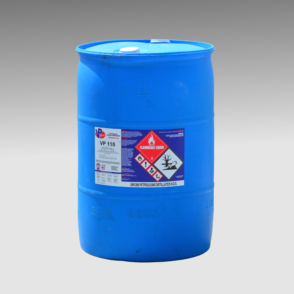 VP Racing Gasoline - 205 Litre Drum